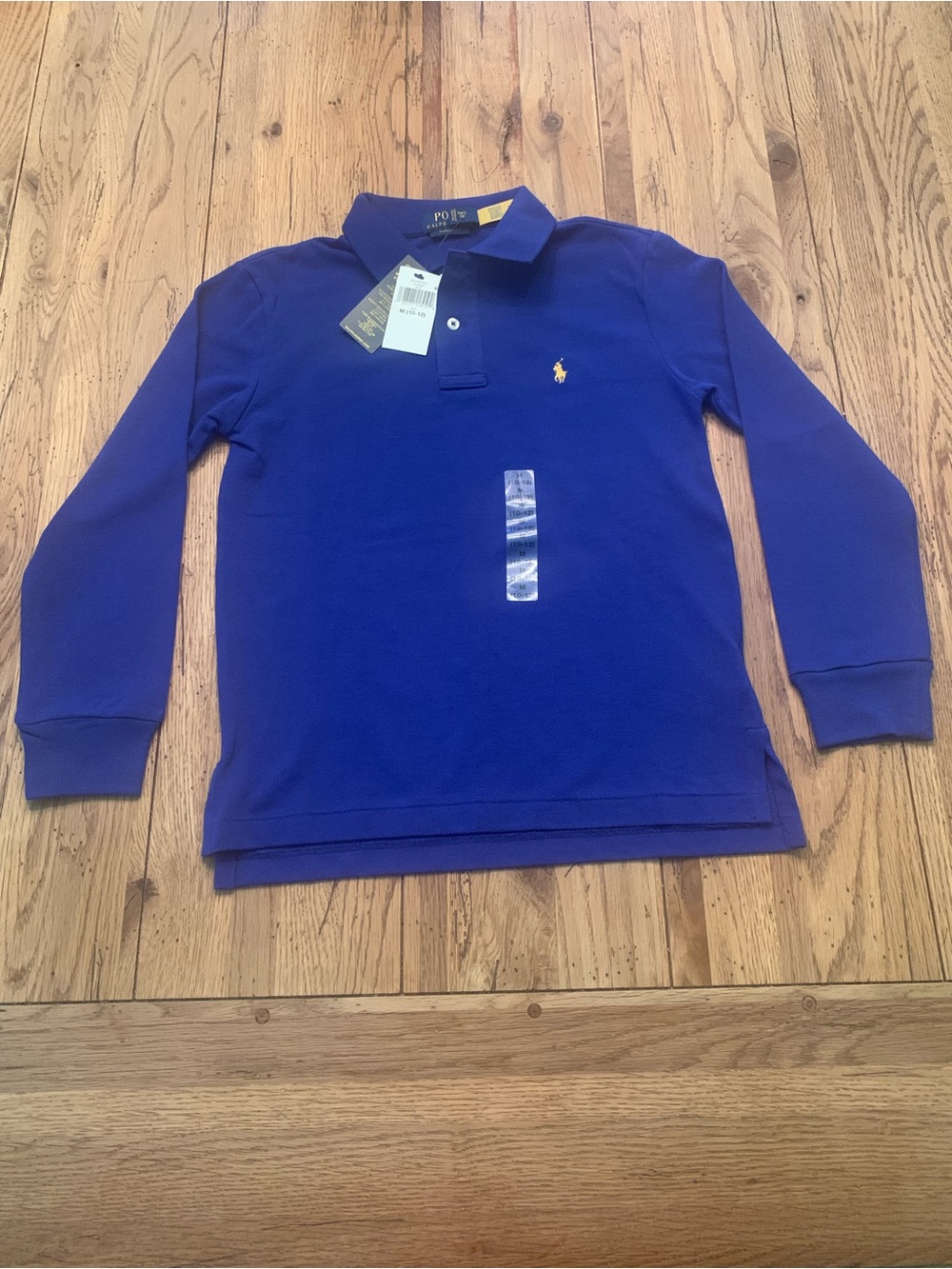 Polo by Ralph Lauren Boys' Long-Sleeve Polo Shirt - Royal Blue
